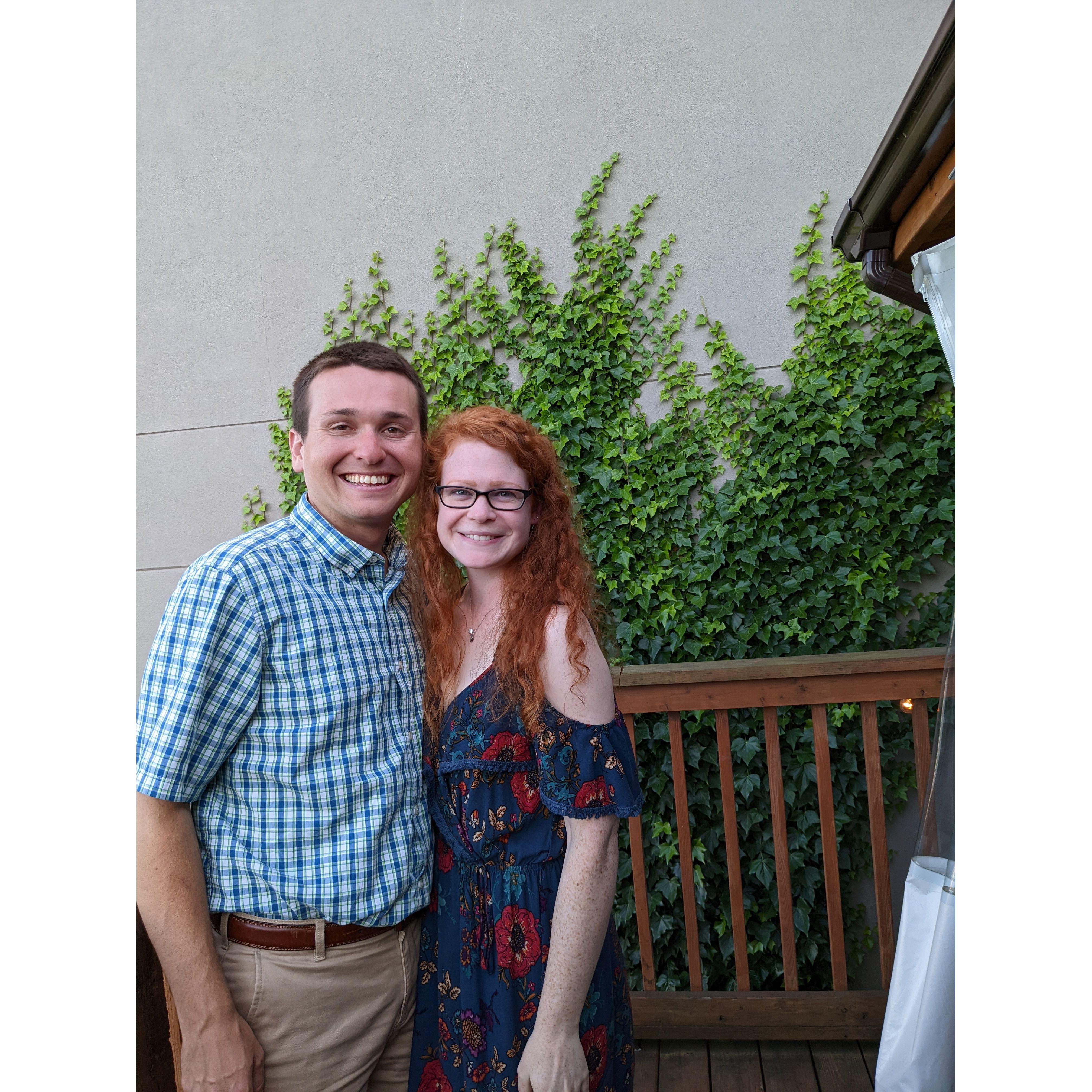 Ari & Alec's rehearsal dinner (July 2022)