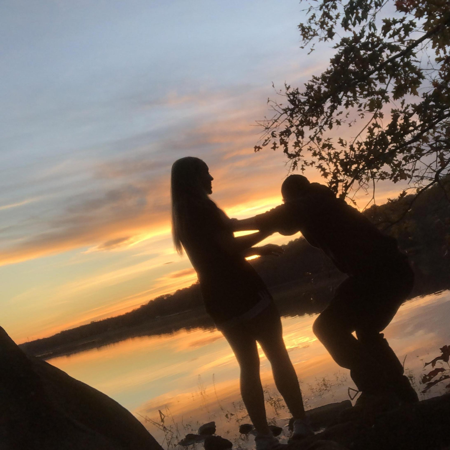 I call this one "Falling for you"