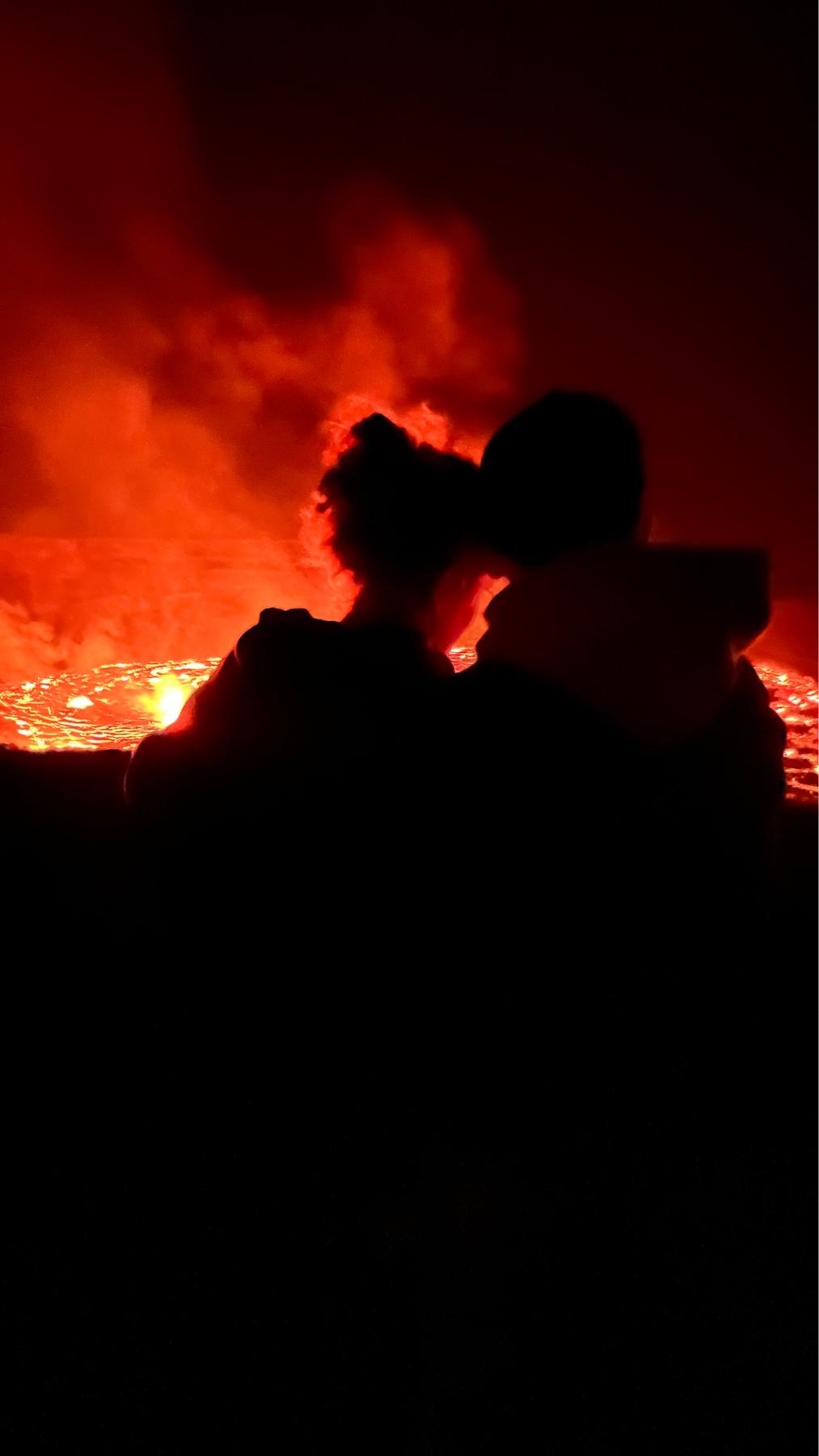 Finally made it to the volcano together