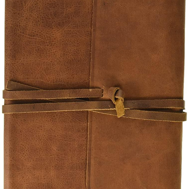 ESV Single Column Journaling Bible, Large Print (Brown, Flap with Strap)