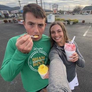 One of many walks to our fav treat spot in Salem, VA (3/29/25)