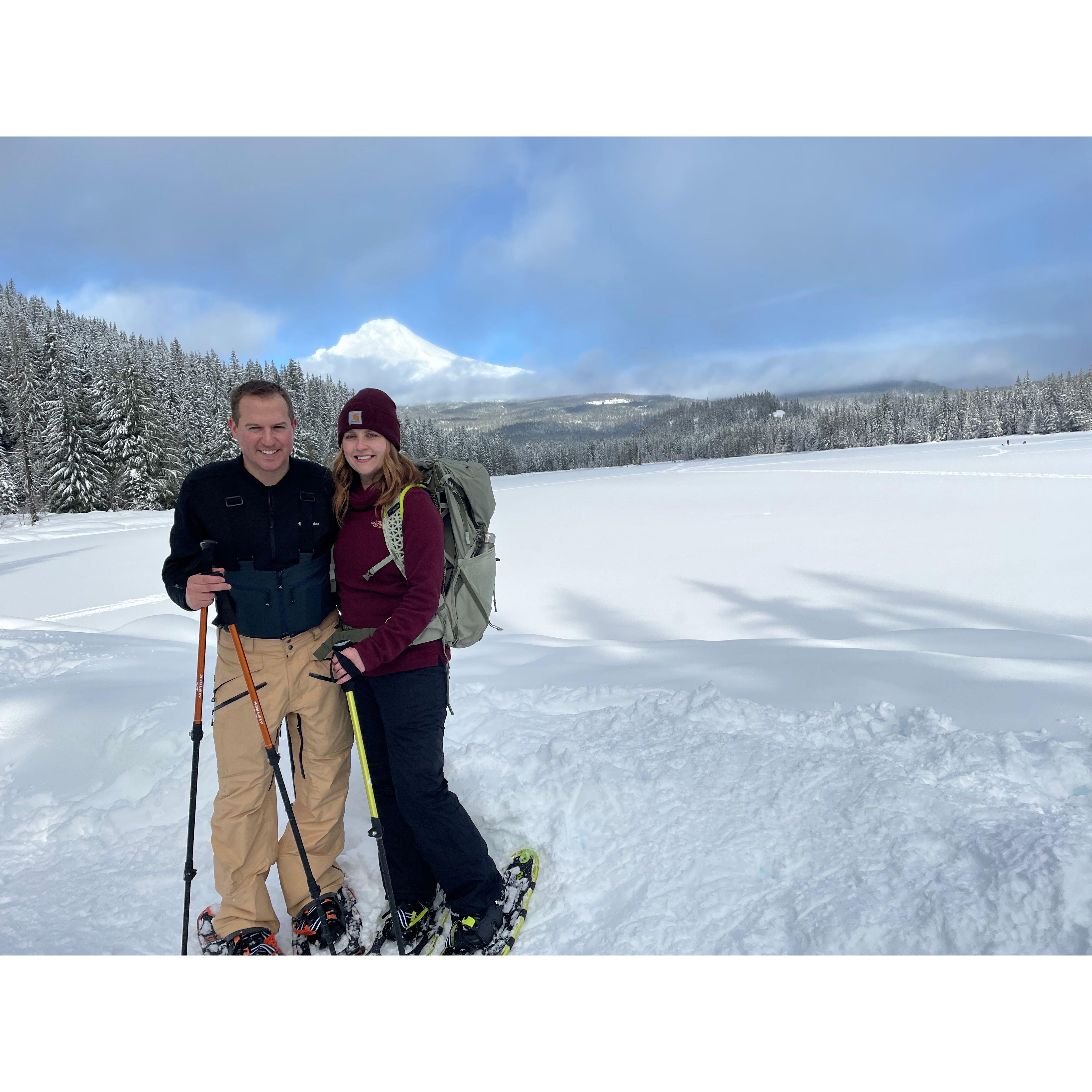 Snowshoeing!