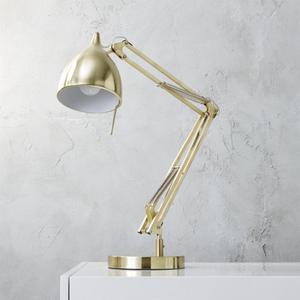 carpenter brass table lamp