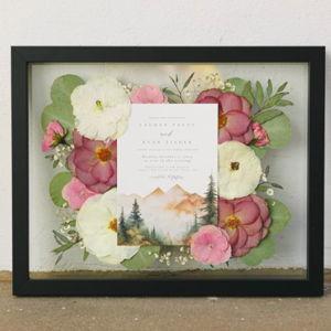 Flower Preservation 16 x 20 — Petal & Frame