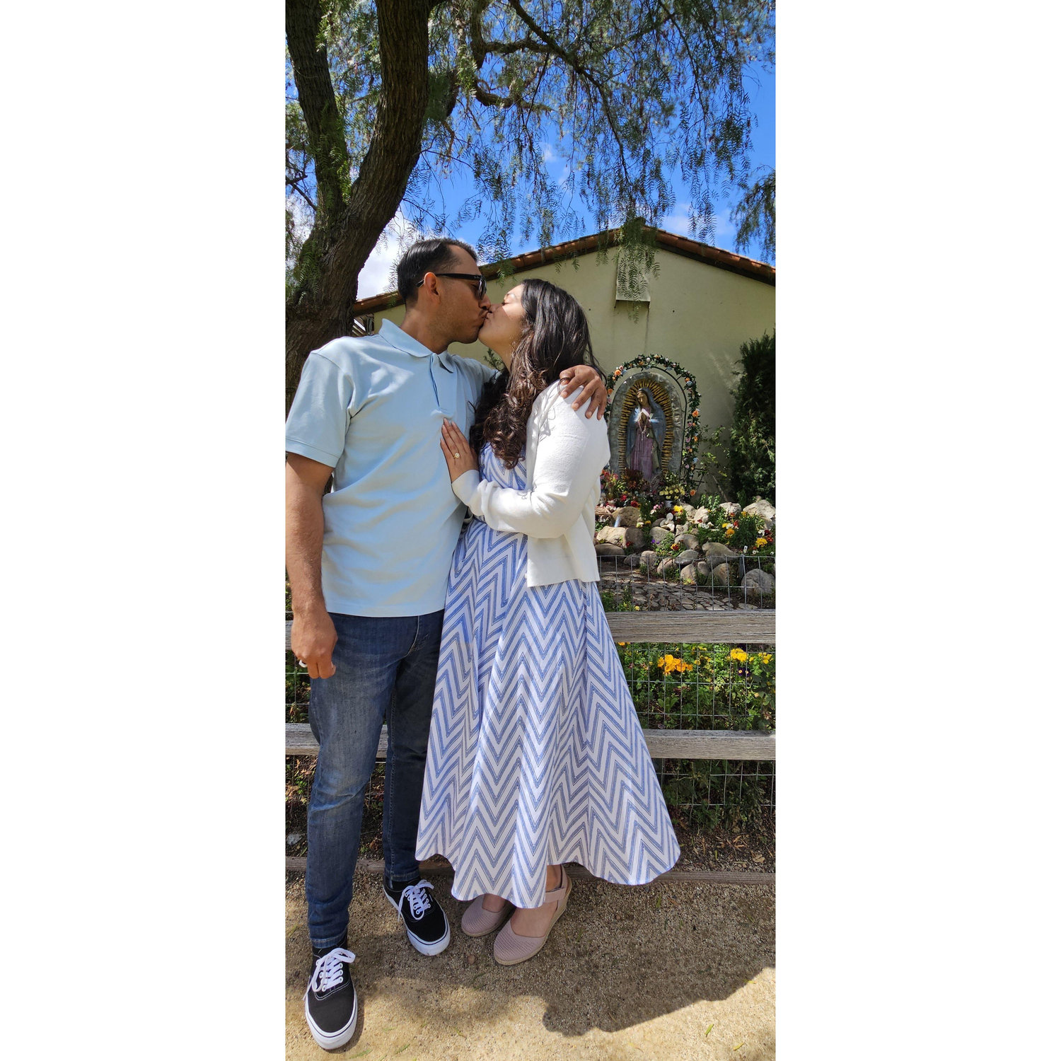 For my birthday, Roman and I took a trip to Solvang, where he popped the question, March 2024