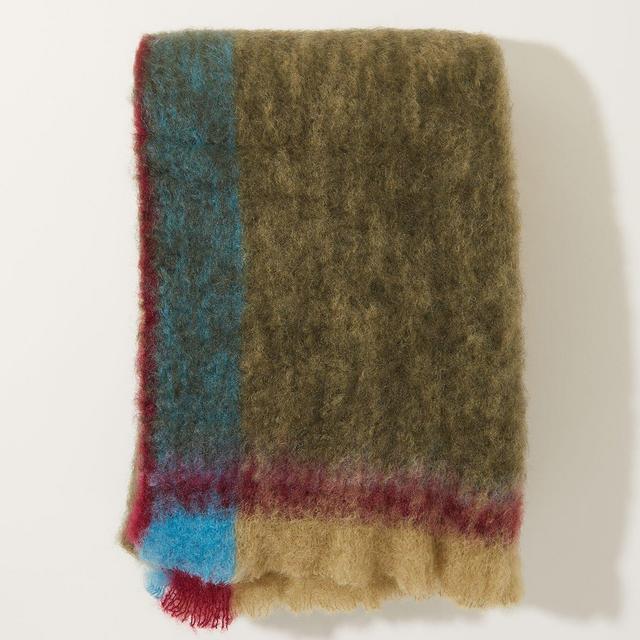 Mohair Rozco Blanket in Autumn