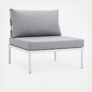 Harmony Armless Outdoor Patio Chair