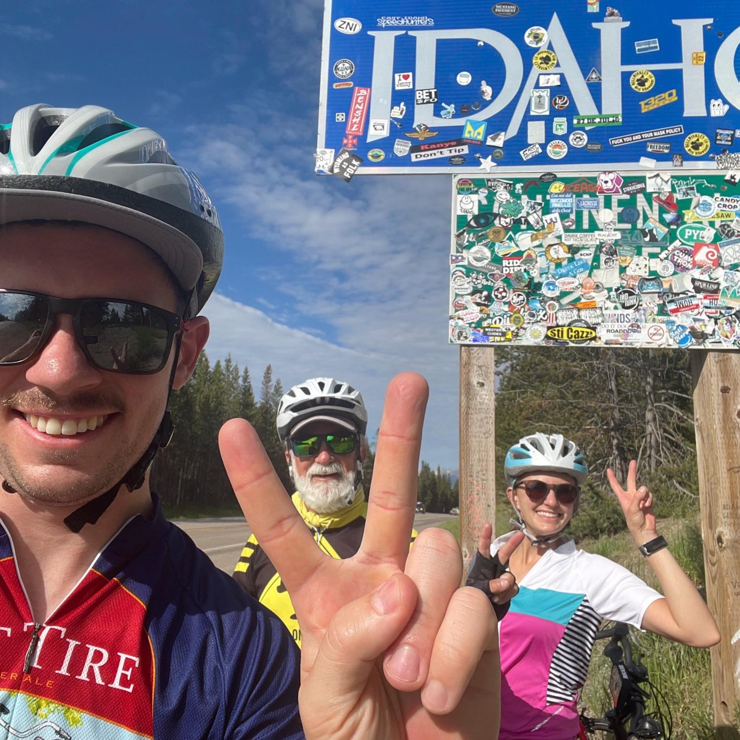 Joining Tarek for a couple days on his bike pack across the country