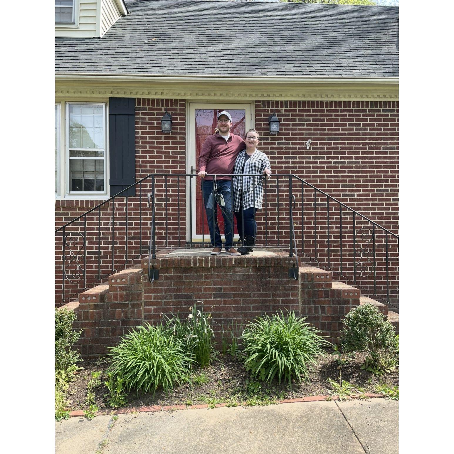 Closing on our first home! April 2021