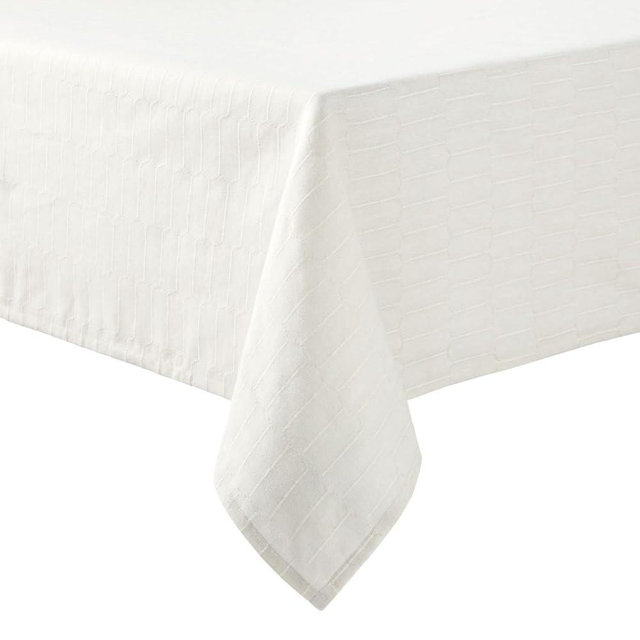 Martha Stewart Honeycomb Tablecloth, 60"x102", Natural