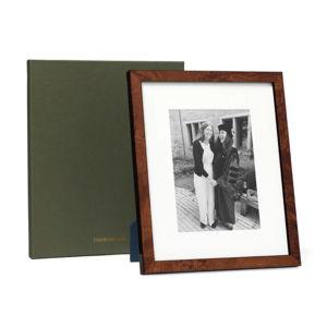 Burl Wood Frame (White Mat): 9x11