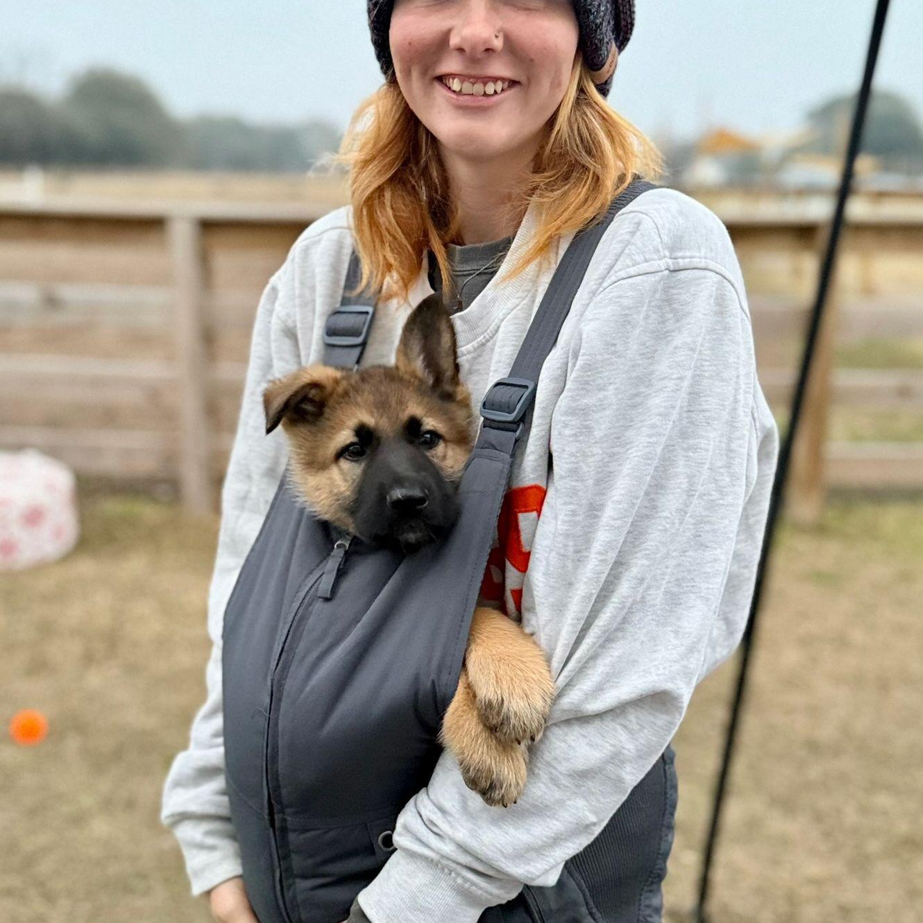 Momma's boy!