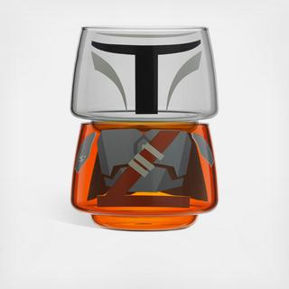 Star Wars™ Stackable Character Collection Mandalorian Glass, Set of 2
