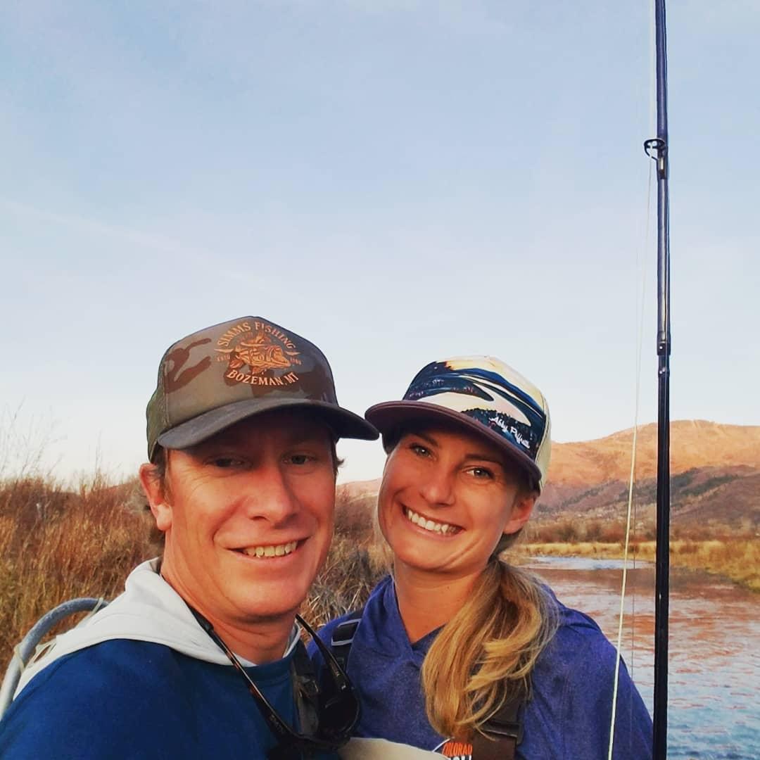 Fishing on the Yampa River.