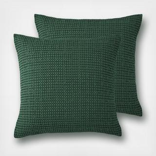 Mills Waffle Euro Sham, Set of 2