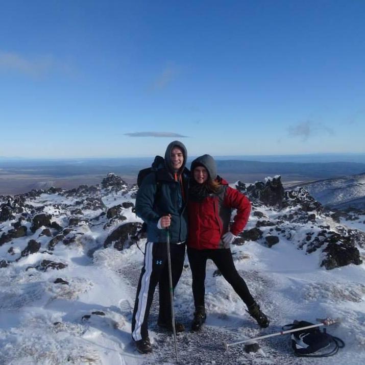 Hiking Mount Tongariro in New Zealand