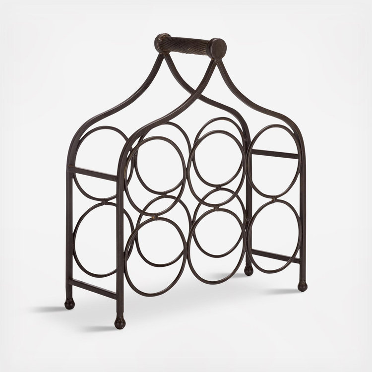 Safavieh, Floyd 6-Wine Bottle Holder | Zola