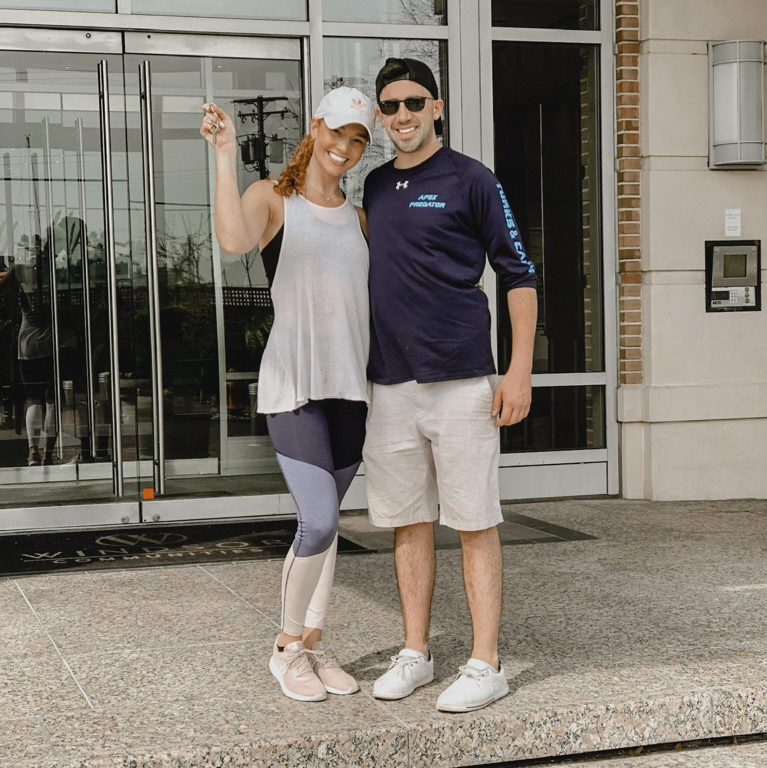 Move in day to our first apartment
