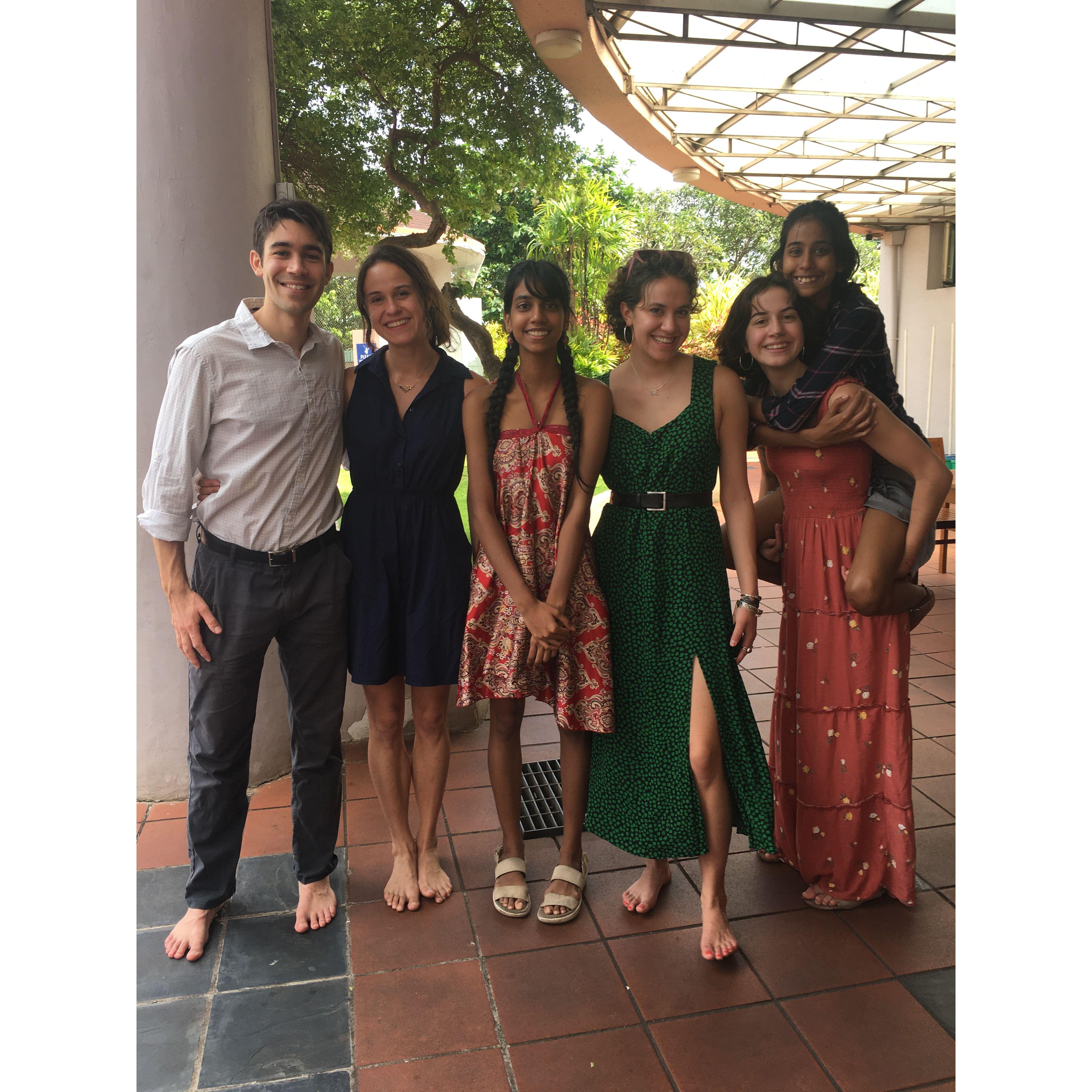 Peter's first trip to Sri Lanka!