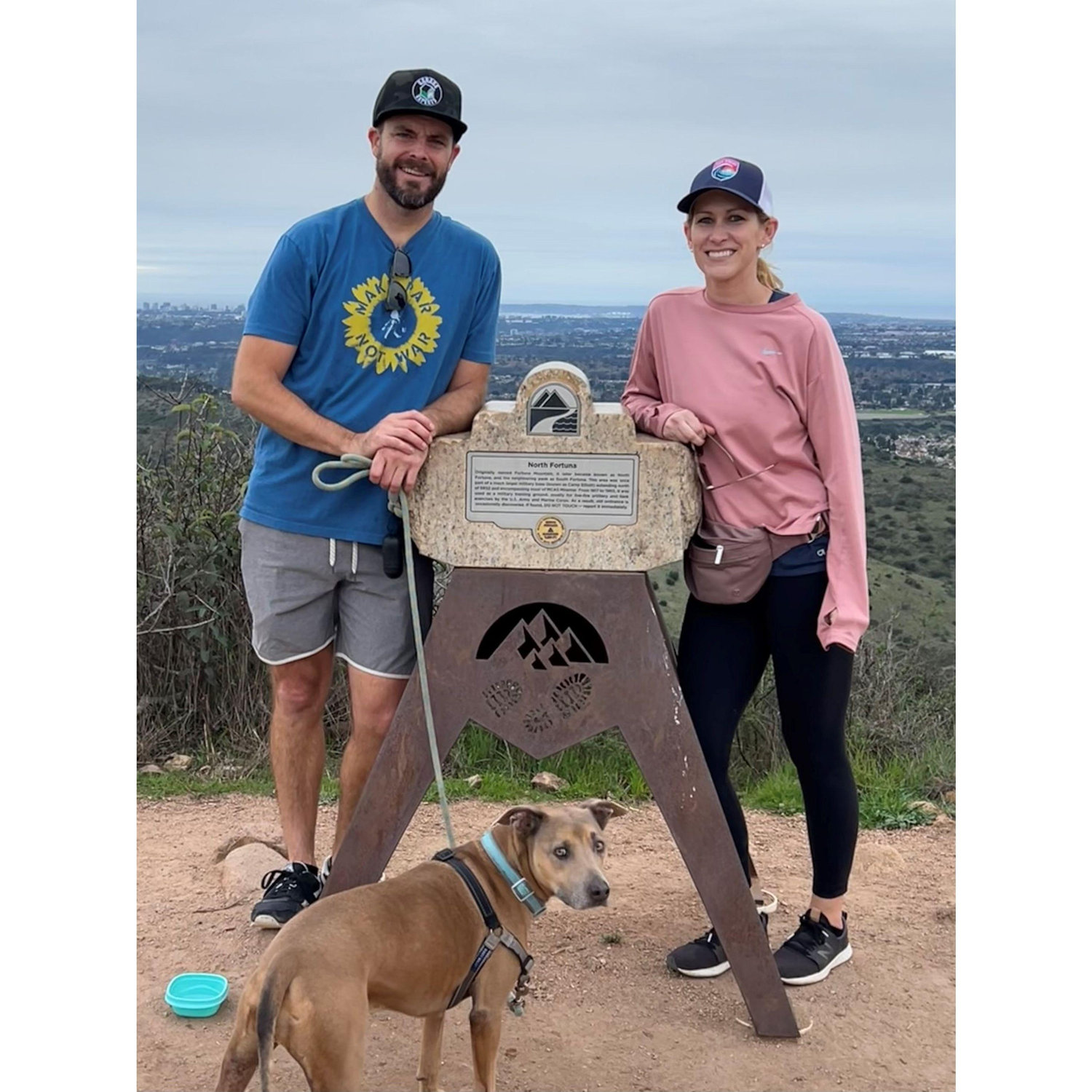 Hiking Cowel's Mountain together with Cooper