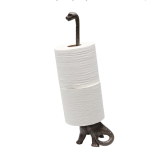 Toysdone Iron Dinosaur Paper Towel Holder