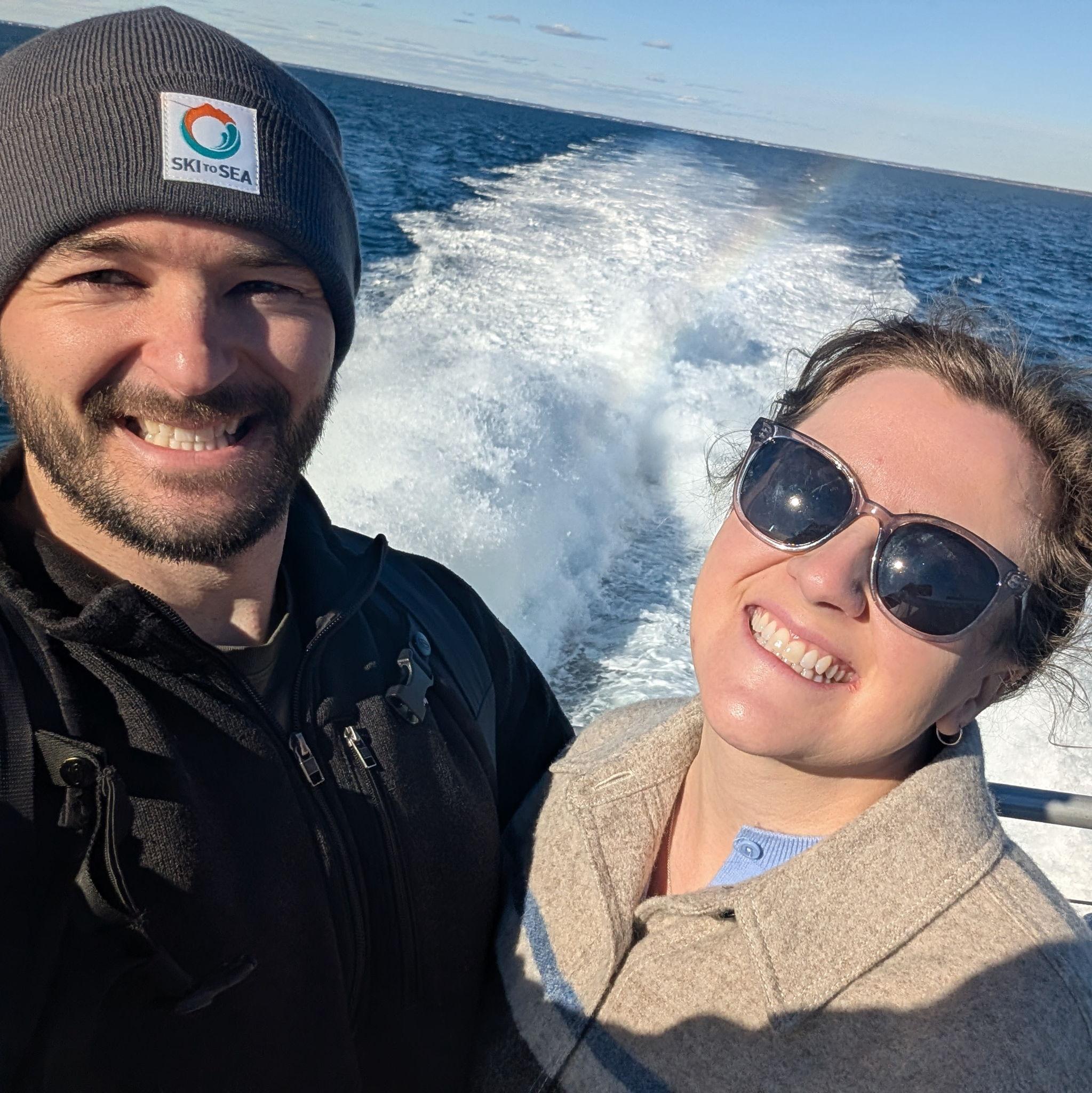 A sunny day for arriving in Nantucket for Freysinger Thanksgiving