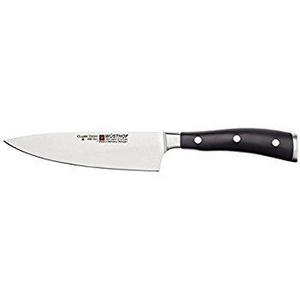 Wusthof Classic Ikon  6-Inch Cook's Knife, Black