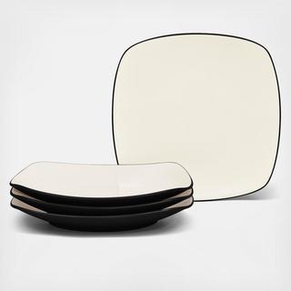 Colorwave Square Dinner Plate, Set of 4