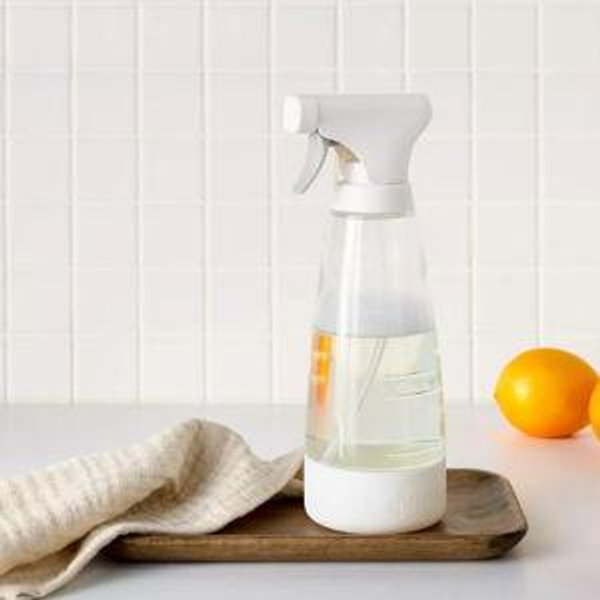 Glass Reusable Cleaning Spray Bottle - 20oz - Everspring™