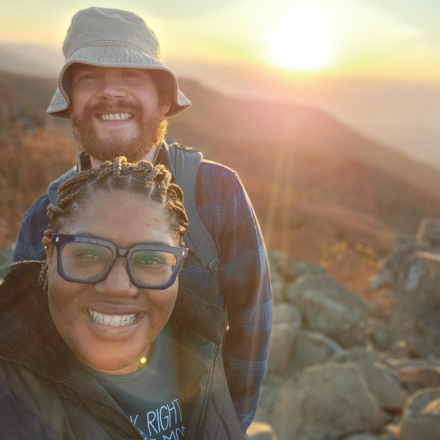 A sunset selfie in Shenandoah!