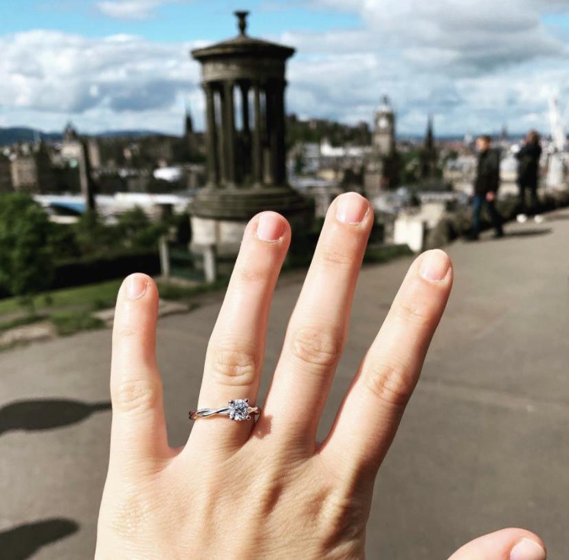 The ring on Calton Hill!