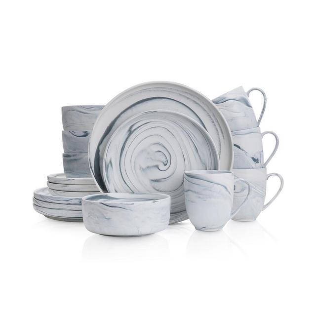 Stone Lain Brighton 16 Pieces Dinnerware Set, Service For 4