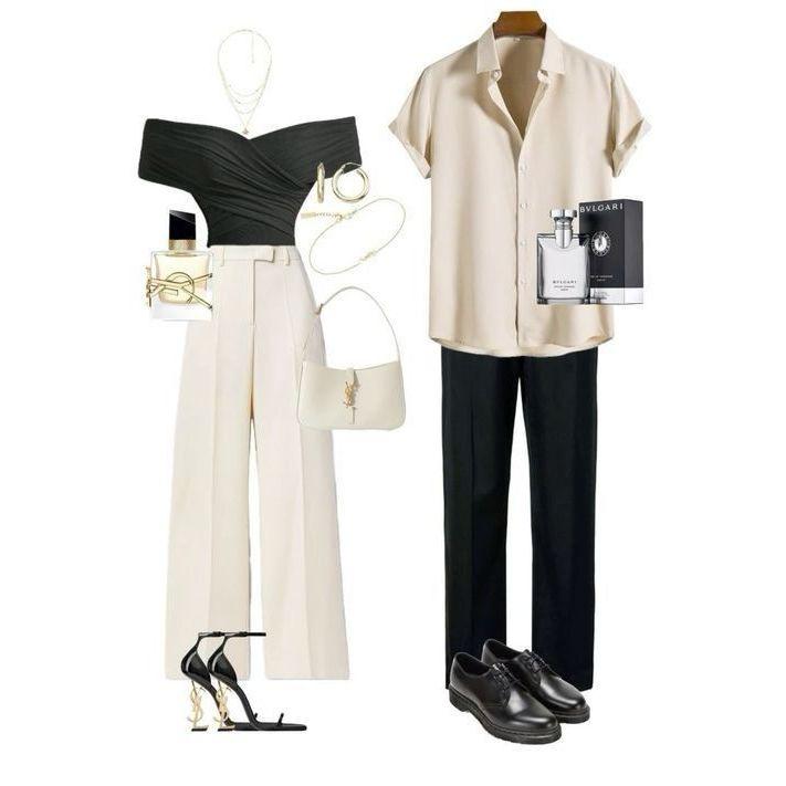 Black and white inspiration outfit