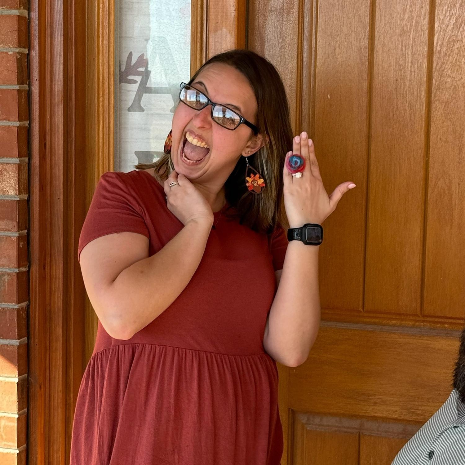 I asked for a ring pop