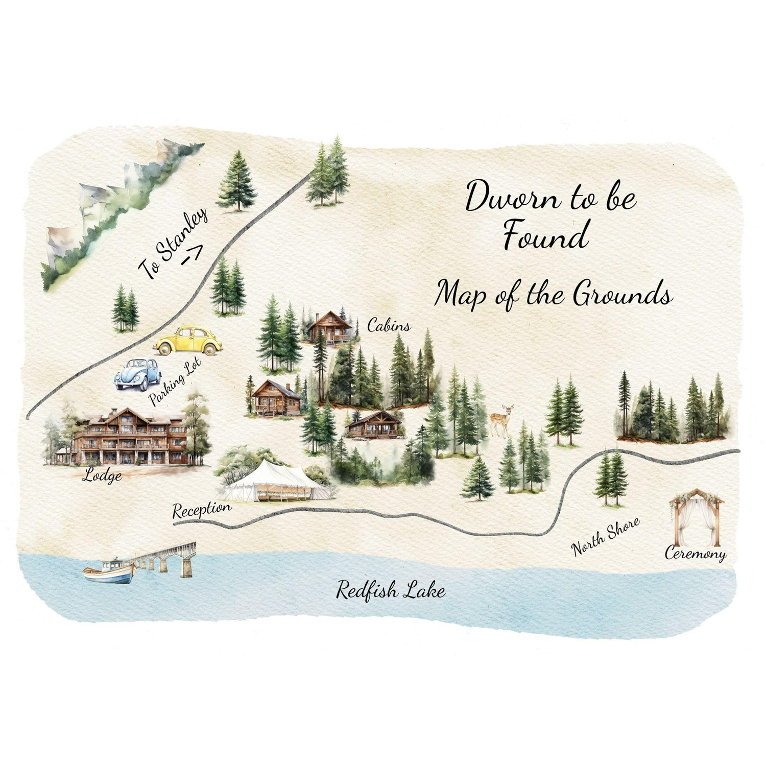 Map of the Grounds