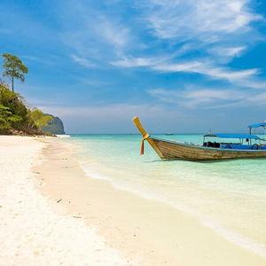 Bamboo Boat Island Tour in Thailand