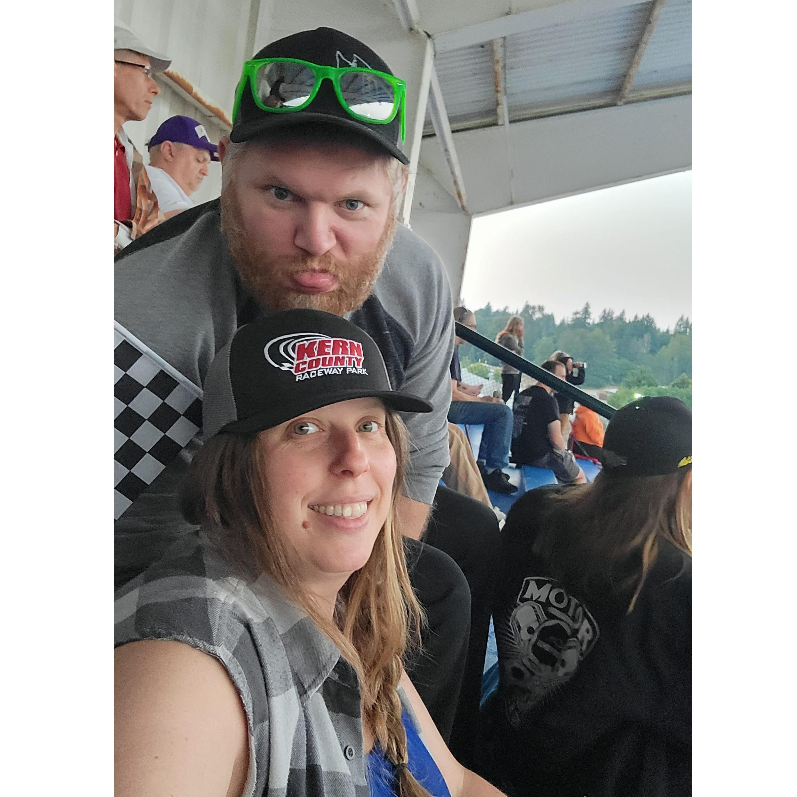 Evergreen Speedway.
