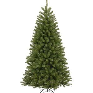 National Tree Company Artificial Full Christmas Tree, Green, North Valley Spruce, Includes Stand, 7.5 Feet