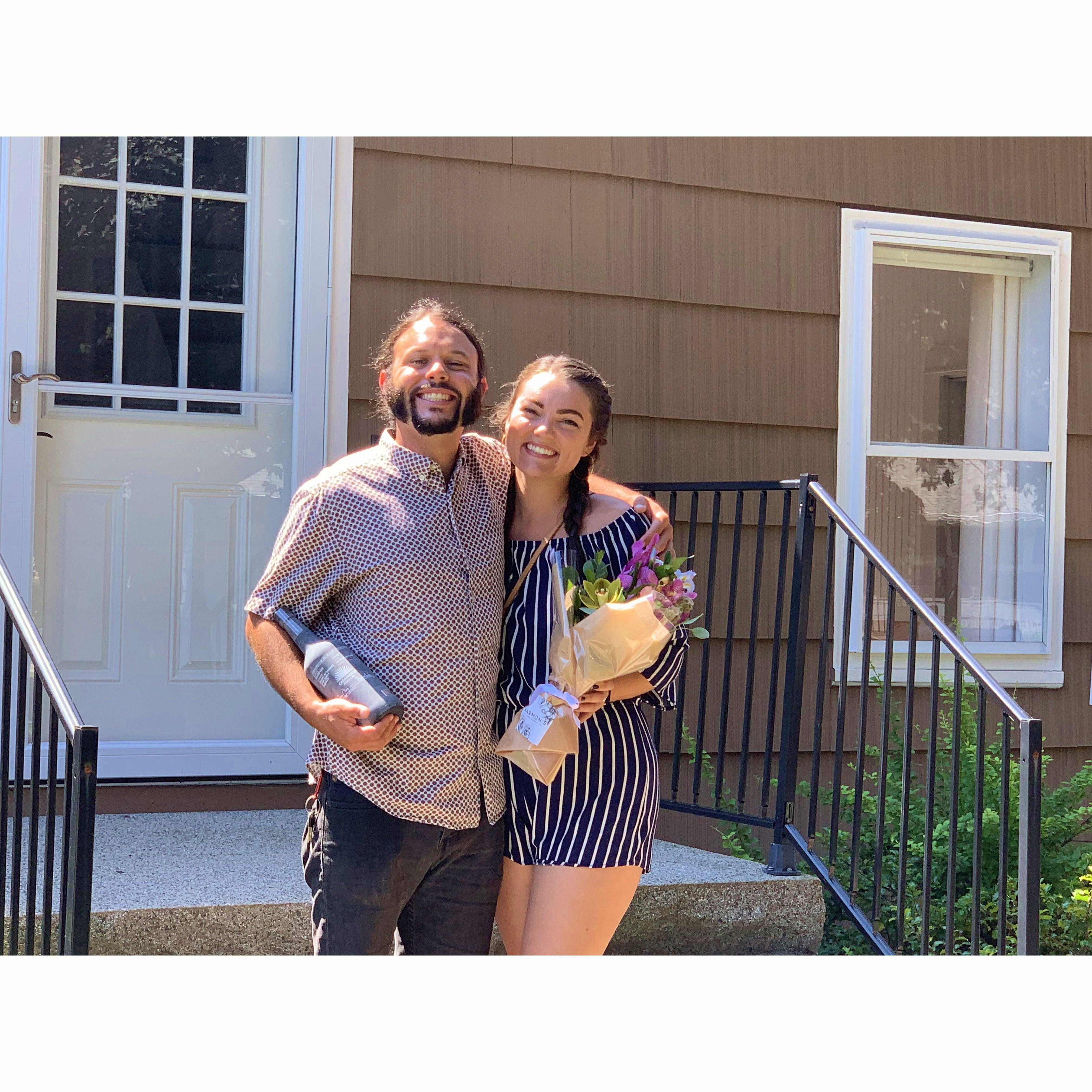 Got the keys to our first Home!

South Portland, ME. (July 2020)