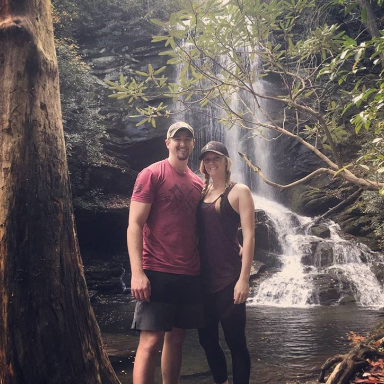 Spending time outdoors and chasing waterfalls is one of our favorite past times.