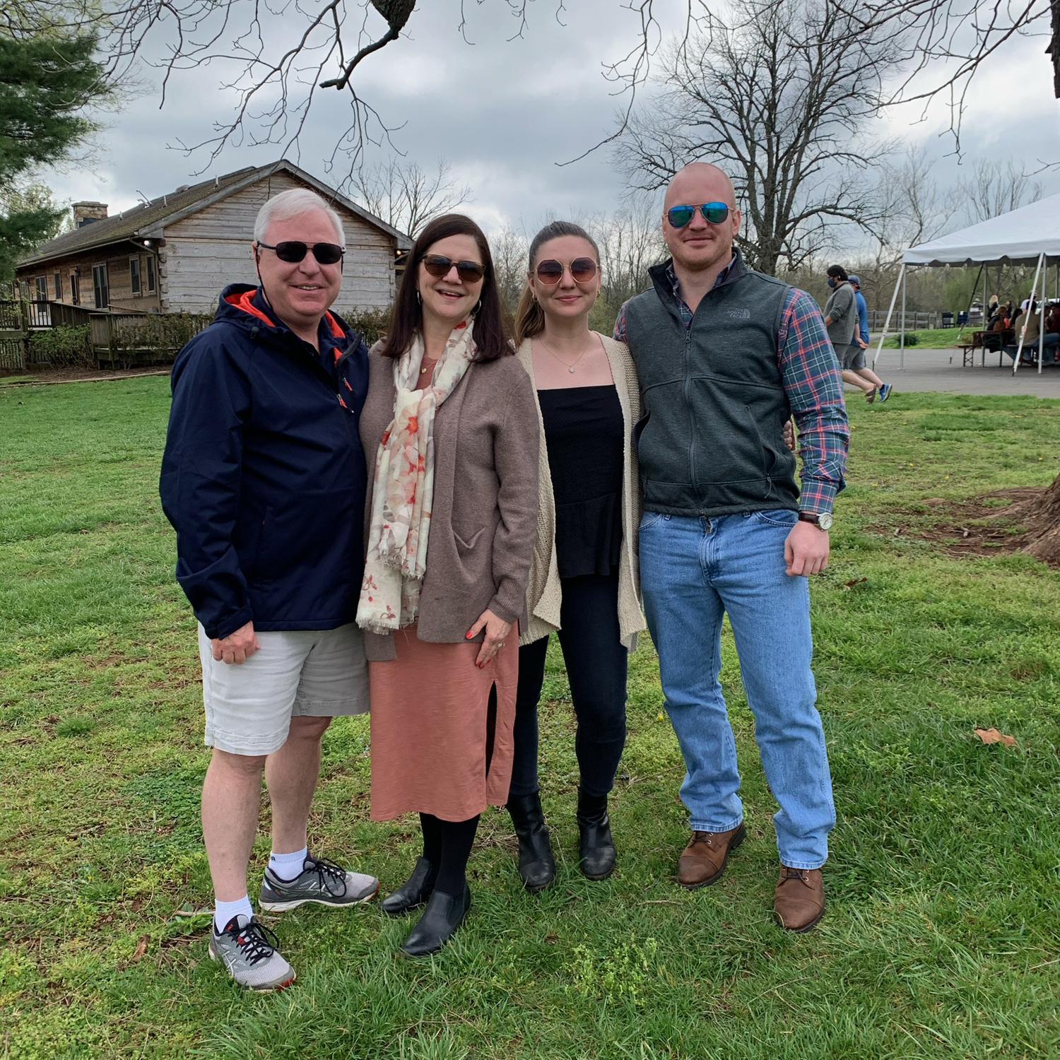 Meet the parents weekend! Not pictured: wine flights and pizza!