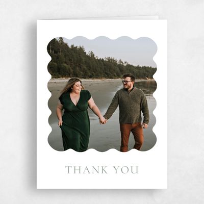 Green Photo Wedding Thank You - Biltmore Photo