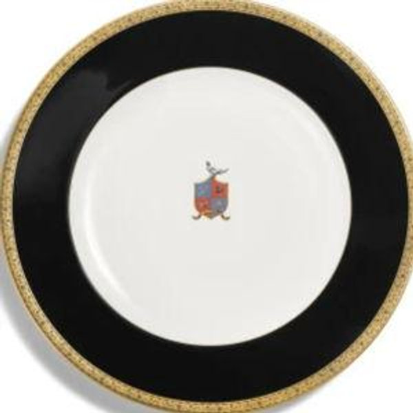 Tiffany & Co. Crest Bone China Dinner Plate