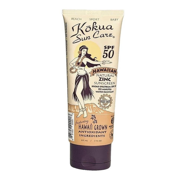 3oz Kokua Sun Care Hawaiian Reef Safe Sunscreen SPF 50