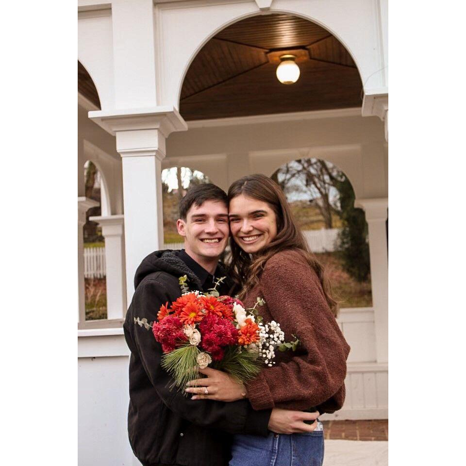 Right after Riley said "YES!"