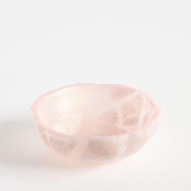 Pink Alabaster Catchall Bowl
