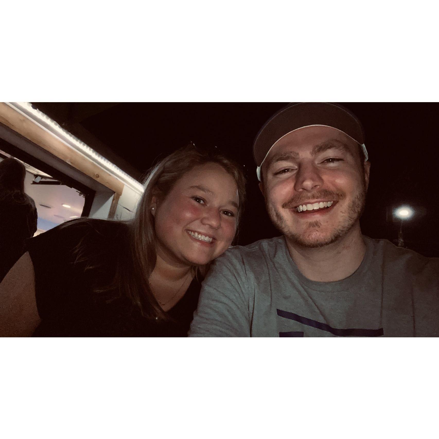 The night he asked me to be his girlfriend.