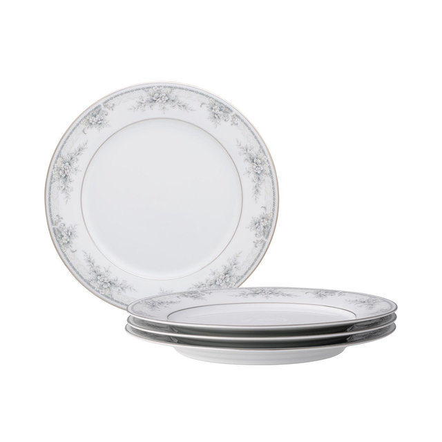 Noritake Sweet Leilani Set of 4 Dinner Plates, Service For 4