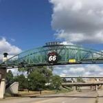 East Meets West Bridge - Route 66 Midpoint