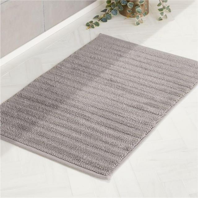 Ronan Grey Bath Mat